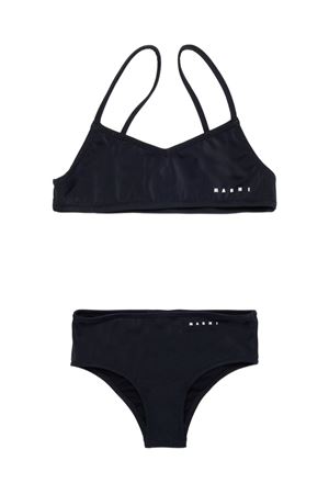 costume nero con logo MARNI KIDS | M01759M00M20M900